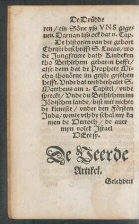 De Veerde Artikel.