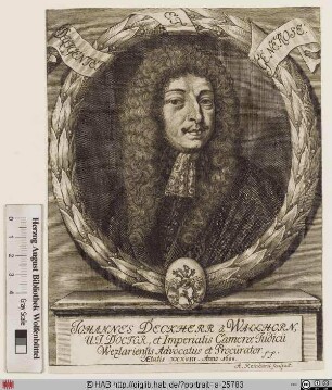 Bildnis Johannes Deckherr (von Walhorn)