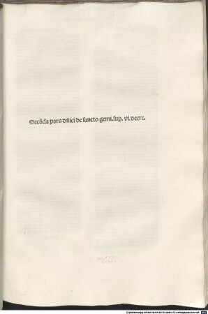 Lectura super Libro Sexto : P. 1-2, 2