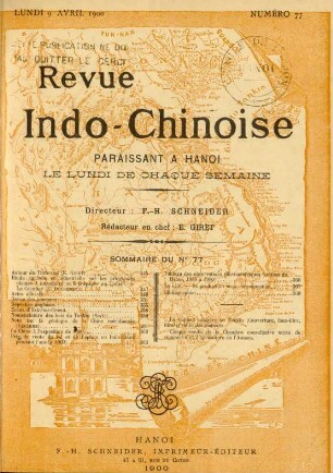 Lundi 9 Avril 1900. Numéro 77