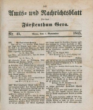 November: Nr. 45. - Nr. 48.