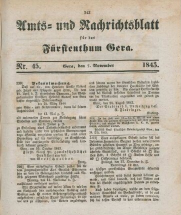 November: Nr. 45. - Nr. 48.
