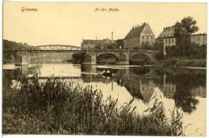 Grimma. Partie an der Mulde