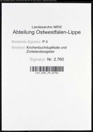 Kirchenbuchduplikat der katholischen Gemeinde der Stadt Hamm (GHT 1874). (Gemeinde: Hamm, katholische Gemeinde und Militärgemeinde)