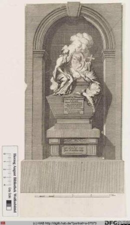 Bildnis Christian Fürchtegott Gellert