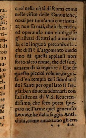 Applausi festivi nelle Sollenita d'alcuni Santi