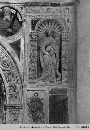 Altar der Madonna del Rosario : Nischenfiguren