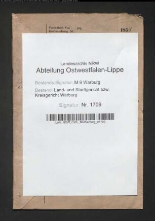 Erblasser: Tewes, Franz Joseph: