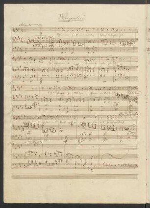 Wiegenlied; V, pf; E-Dur; MWV K 8