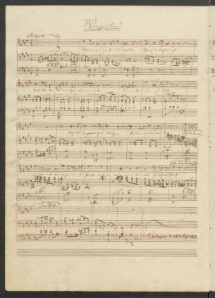 Wiegenlied; V, pf; E-Dur; MWV K 8