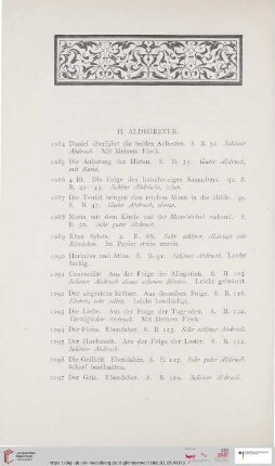 [Aldegrever-Thorwaldsen] (Nr. 1084 - 1544)