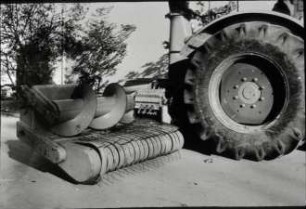 Fotografie: Erntetechnik, Feldhäcksler angebaut, Pickup