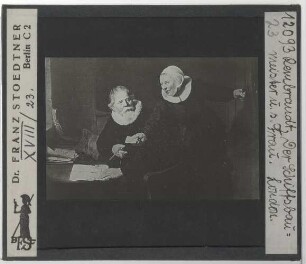 Rembrandt, Porträt von Jan Rijcksen und seiner Frau Griet Jans (London RC RCIN 405533)
