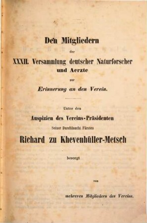 Separatabdruck naturwissenschaftlicher Abhandlungen aus den Schriften des zoologisch-botanischen Vereins in Wien