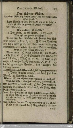 Das siebente Gebot