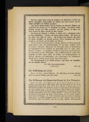 Die Beschießung von Paris.