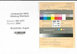 Entnazifizierung August Burschinski , geb. 13.05.1895 (Polizist)