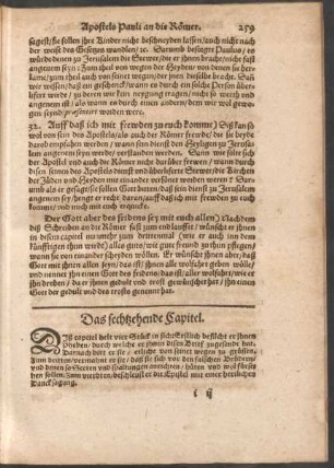 Das sechtzehende Capitel.