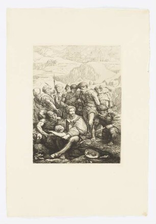 Salvator Rosa und Räuber