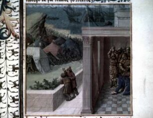 Des cas des nobles hommes et femmes — Perserkönig Xerxes, Folio 98recto