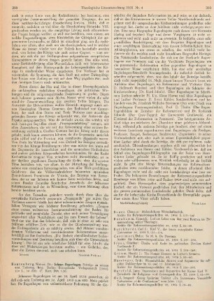 299-300 [Rezension] Johann Bugenhagen