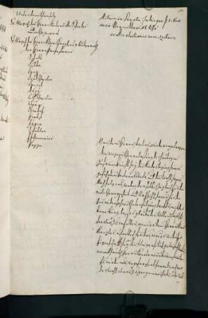 Wintersemester 1820/1821. Rektorat Johann Sebastian Drey