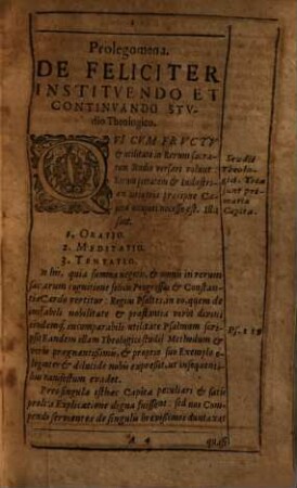 Loci Theologici : Certa Methodo Ac Ratione, In Tres Libros tributi, Qui Theologicarvm Rervm Svmmas, suis ubique dilucidis scripturae Testimonijs confirmatas, breviter continent ...