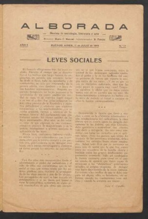 Leyes sociales