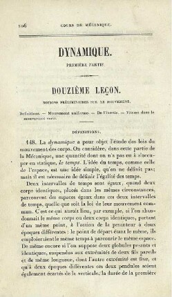 Dynamique.