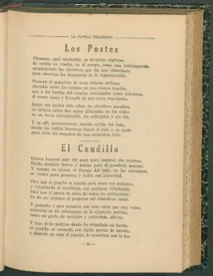 Los Postes