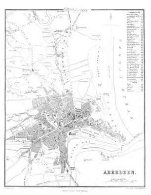 Plan of Aberdeen.