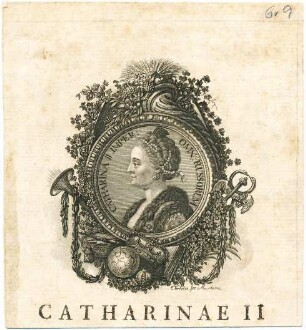 "CATHARINAE II" - Katharina II. (1729-1796)