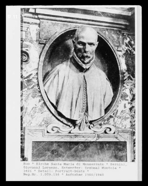 Grabmal des Pedro Foix de Montoya — Büste des Pietro Foix de Montoya