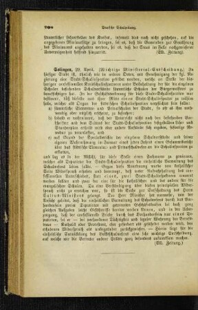 Solingen : (wichtige Ministerial-Entscheidung)