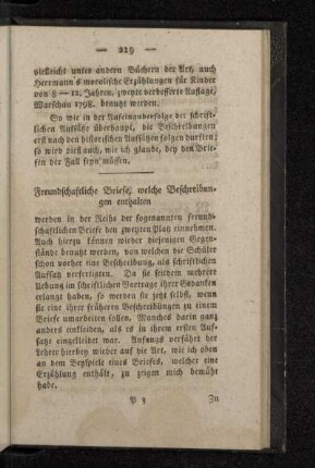 Freundschaftliche Briefe, welche Beschreibungen enthalten