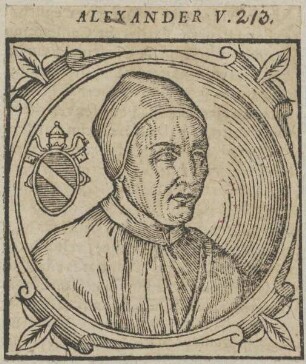Bildnis von Papst Alexander V.