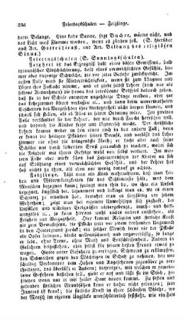 Feiertagsschulen, (s. Sonntagsschulen)