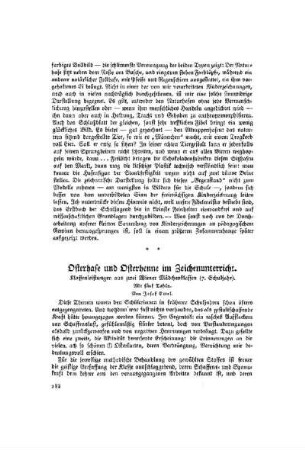 Osterhase und Osterhenne im Zeichenunterricht : Klassenleistungen aus zwei Wiener Mädchenklassen (7. Schuljahr)
