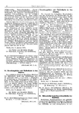 Vererbungslehre und Rassenkunde in den Schulen : [Amtliche Erlasse] ; [Amtlicher Teil]