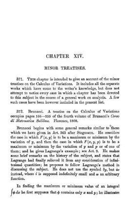 Chapter XIV. Minor Treatises.