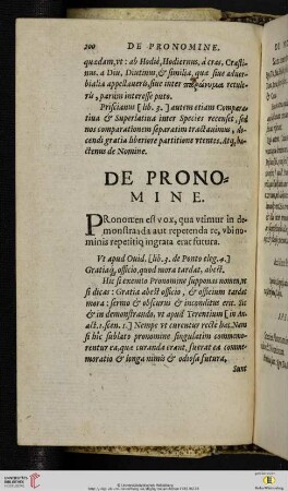 De pronomine