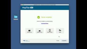 Rendering raster map tiles with GDAL on a computer cluster