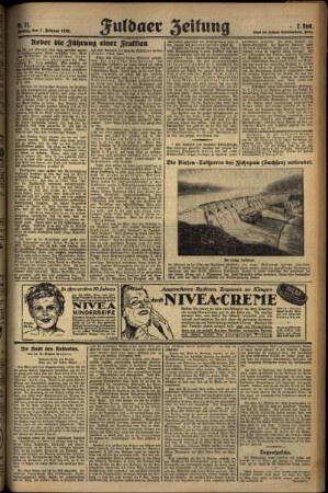 Zweite Ausgabe vom Freitag, den 07. Februar 1930.
