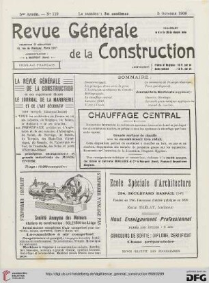 No. 119 (5 Octobre 1908)