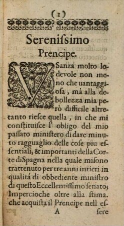 Relatione Succincta Del Governo Della Famosa Corte Di Spagna