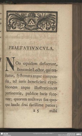Praefatiuncula