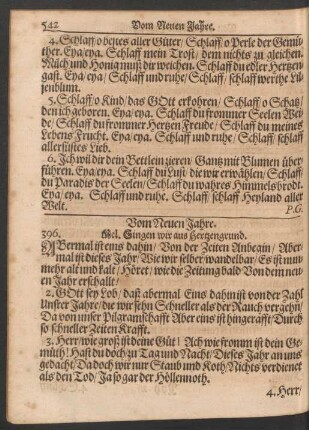 Vom Neuen Jahre.