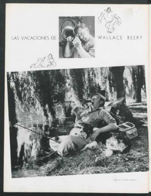 Las vacaciones de Wallace Beery
