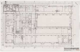 Chemische Institute der Universität Köln: Physikalische Chemie Grundriss KG, 1:100