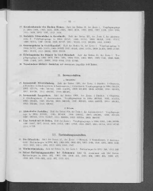 III. Entbindungsanstalten.
